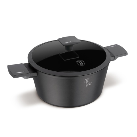 Garnek z pokrywką 24cm BerlingerHaus BH- 8131 | Antracit Collection