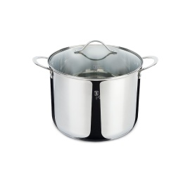 Garnek z pokrywką 26 cm BerlingerHaus BH-6584 Silver Jewellery Collection