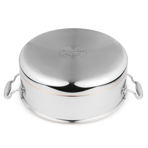 Garnek z pokrywką 28 cm Copper Touch Collection BerlingerHaus BH-8816