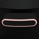 Garnek z pokrywką 28cm Fashion TV FTV-0039 Matte Black- Rose Gold
