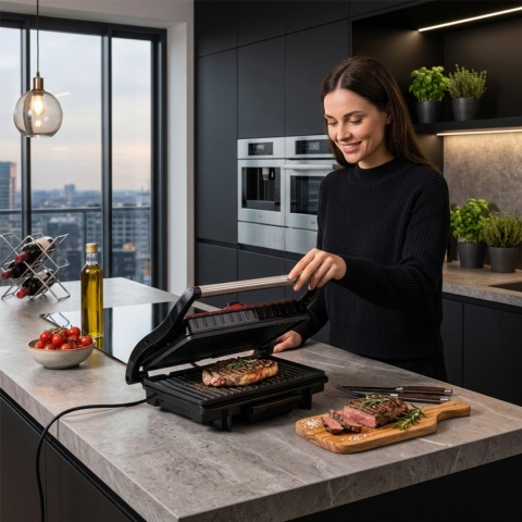 Grill elektryczny 1500W Opiekacz Berlinger Haus BH-9060 Burgundowy