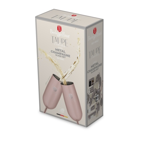 Kieliszki do szampana BerlingerHaus Taupe Collection BH-8662