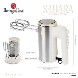 Mikser ręczny 300 W ze stojakiem BerlingerHaus Sahara Collection BH-9740