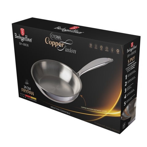Patelnia 24 cm Copper Touch BerlingerHaus BH-8808