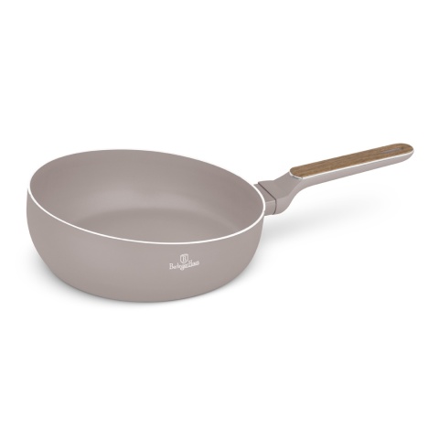 Patelnia Wok Flip 26 cm BerlingerHaus BH-8332  | Taupe Nordic Collection