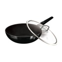 Patelnia wok z pokrywką 28cm BerlingerHaus Black Vantage Colletcion BH-8218