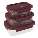 Pojemniki na żywność z pokrywkami BerlingerHaus BH-8790 Leonardo