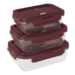 Pojemniki na żywność z pokrywkami BerlingerHaus BH-8790 Leonardo