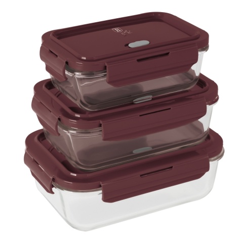 Pojemniki na żywność z pokrywkami BerlingerHaus BH-8790 Leonardo