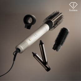 Profesjonalny stylizator do włosów 5 w 1 FashionTV FTV- 0143 Matte Cream Gold