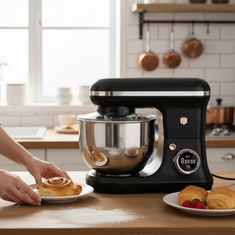 Robot kuchenny planetarny 1200W BerlingerHaus LP-BH-238 Black Rose