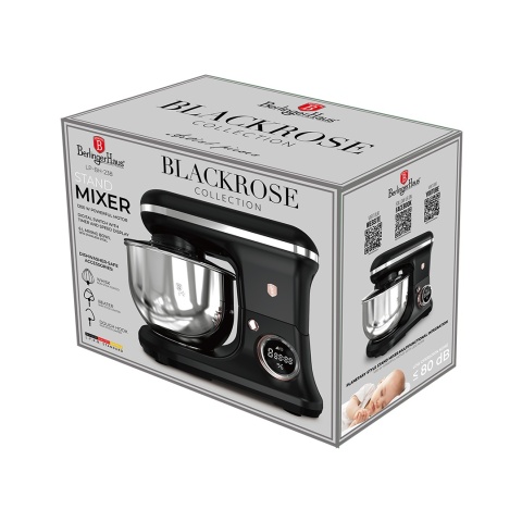 Robot kuchenny planetarny 1200W BerlingerHaus LP-BH-238 Black Rose
