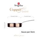 Rondel 12 cm BerlingerHaus BH-8805 Copper Touch Collection