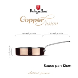 Rondel 12 cm BerlingerHaus BH-8805 Copper Touch Collection