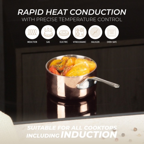 Rondel 7 cm BerlingerHaus BH-8802 Copper Touch Collection