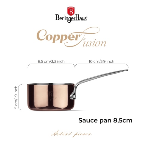 Rondel 8,5 cm BerlingerHaus BH-8803 Copper Touch Collection