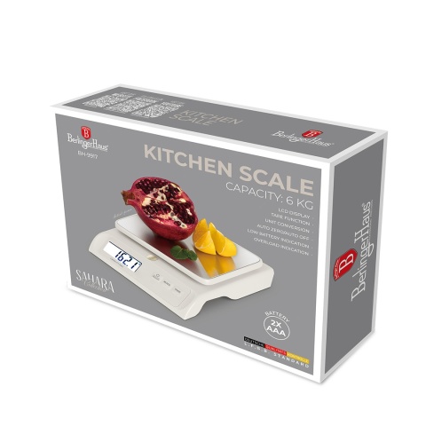 Waga kuchenna elektroniczna BerlingerHaus BH-9917 Sahara Collection