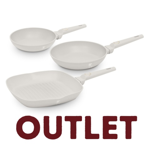 Zestaw 3 patelni BerlingerHaus Sahara BH-8079 | OUTLET