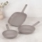 Zestaw 3 patelni BerlingerHaus Taupe BH-8109