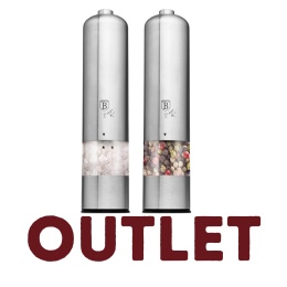 Zestaw elektrycznych młynków do przypraw BerlingerHaus BH-1904 Srebrne | Outlet