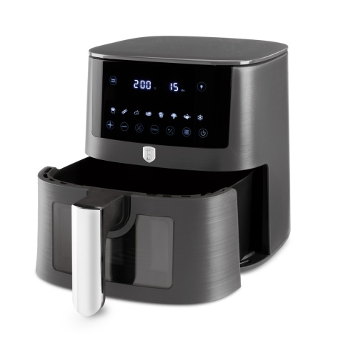 Air Fryer Frytkownica Beztłuszczowa 5L BerlingerHaus BH-9711 Antracit