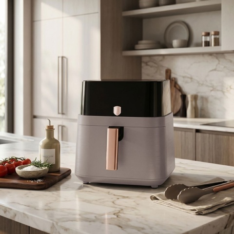 Air Fryer Frytkownica beztłuszczowa 7,2 L BerlingerHaus BH-9750 Taupe Collection
