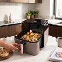 Air Fryer Frytkownica beztłuszczowa 7,2 L BerlingerHaus BH-9750 Taupe Collection