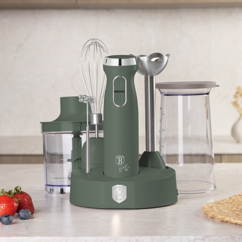 Blender ręczny 6w1 BerlingerHaus LP-BH-264 Matte Green