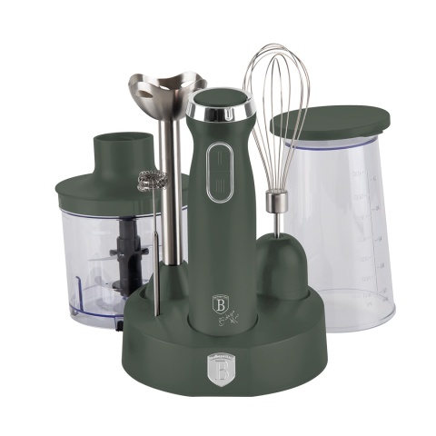 Blender ręczny 6w1 BerlingerHaus LP-BH-264 Matte Green