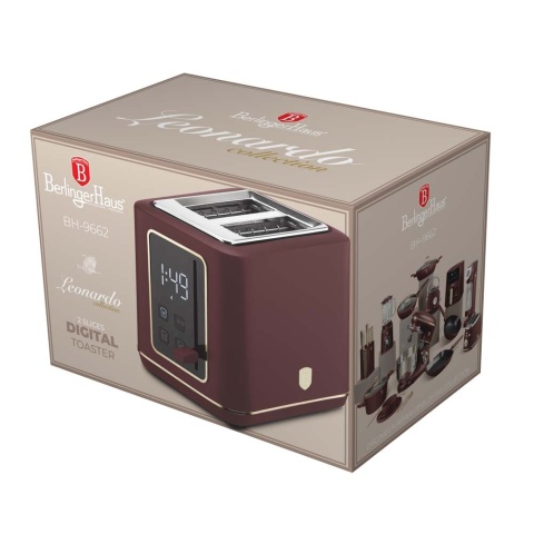 Cyfrowy toster BerlingerHaus Leonardo Collection BH-9662