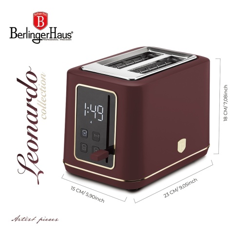 Cyfrowy toster BerlingerHaus Leonardo Collection BH-9662