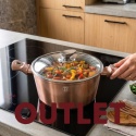 Garnek 4,1L z pokrywką 24cm BerlingerHaus BH-1515 Rose Gold | OUTLET