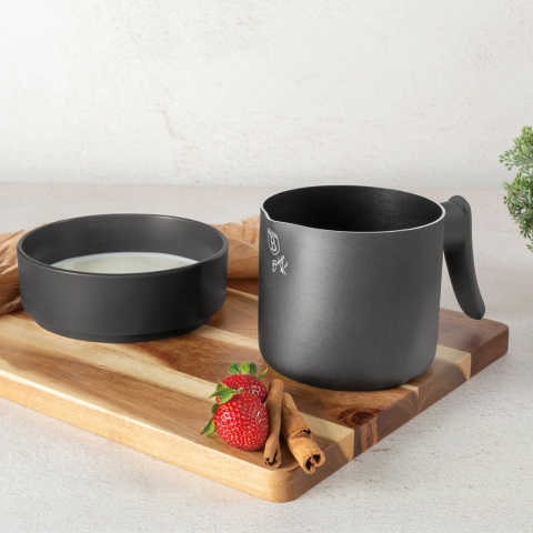 Garnek do mleka 1,2l BerlingerHaus Antracit BH-8135