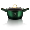 Garnek z pokrywką 20 cm tytanowa powłoka BerlingerHaus BH-6057 Emerald | OUTLET