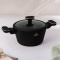 Garnek z pokrywką 20cm BerlingerHaus BH- 8357 | Black Rose Collection