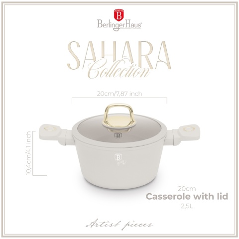 Garnek 20cm BerlingerHaus Sahara BH-8070 | OUTLET