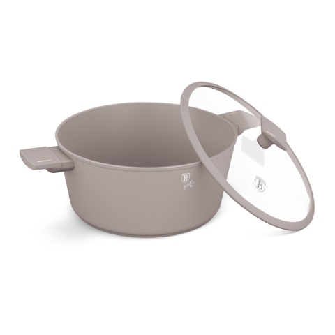 Garnek z pokrywką BerlingerHaus BH- 8103 Taupe Collection | OUTLET