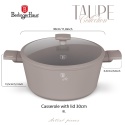 Garnek z pokrywką BerlingerHaus BH- 8103 Taupe Collection | OUTLET