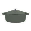 Garnek żeliwny 5,56 L. 32 cm BerlingerHaus BH-8968 Matte Green