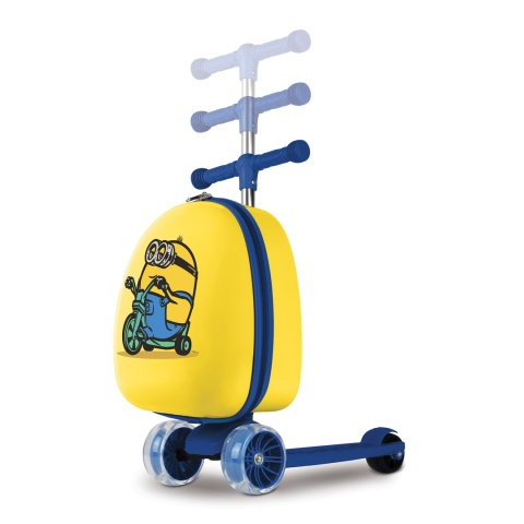 Hulajnoga z walizką 2w1 Minions Collection BerlingerHaus BH-8962MN