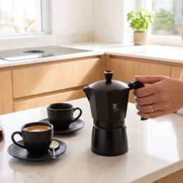 Kawiarka na 6 filiżanki BerlingerHaus Black Rose BH-8561