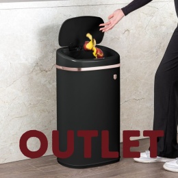 Kosz na śmieci sensoryczny o pojemności 58l Black Rose BerlingerHaus BH-8542 | OUTLET