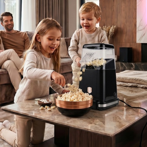Maszyna do popcornu BerlingerHaus | Black – Rose Gold BH-9581