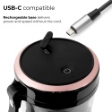 Mini blender USB FashionTv FTV-0176 Matte Black-Rose Gold Collection