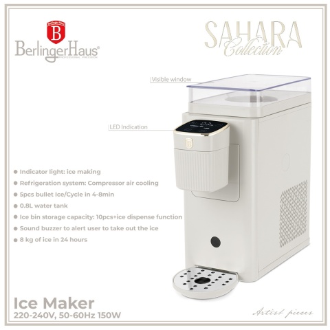 Mini kostkarka do lodu Sahara Collection BerlingerHaus BH-9952