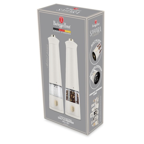 Młynek elektryczny do pieprzu i soli 1szt BerlingerHaus Sahara BH-9545 | OUTLET