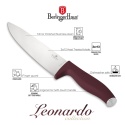 Noże kuchenne | Komplet 5 noży z listwą magnetyczną BerlingerHaus Leonardo BH-2944