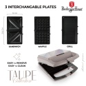 Opiekacz do kanapek 1000W 3w1 BerlingerHaus BH-9976 Taupe