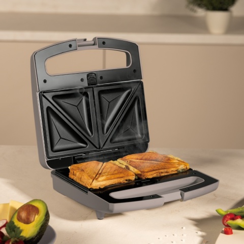 Opiekacz do kanapek 1000W 3w1 BerlingerHaus BH-9976 Taupe