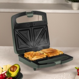 Opiekacz do kanapek 1000W 3w1 BerlingerHaus BH-9978 Matte Green